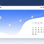 自动生成图片: Minimalist calendar design with highlighted Q4 2025 section, soft gradient background in blue and white tones, clean typography, abstract timeline visualization high quality illustration, detailed, 16:9